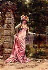 Frederic Soulacroix In The Garden painting